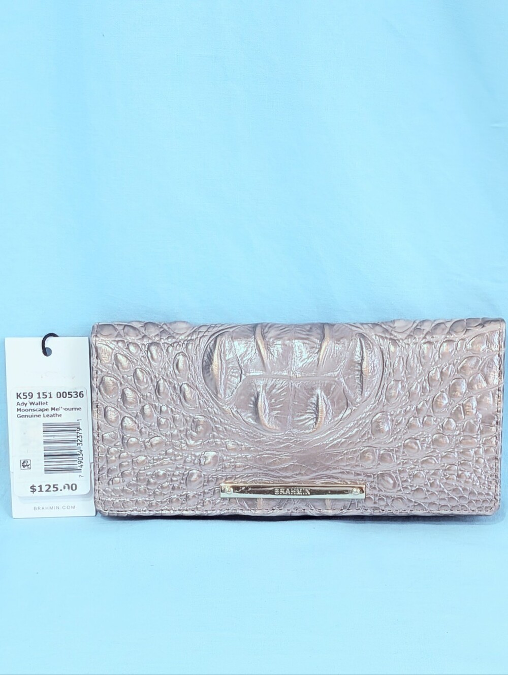 🔷 NWT Brahmin Ady Wallet in Moonscape